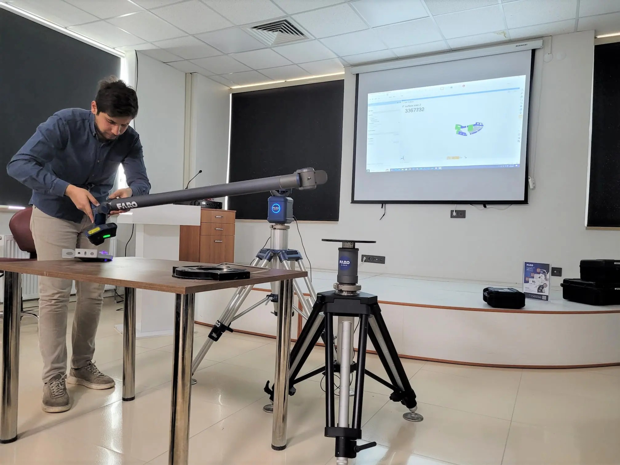 3 Boyutlu Ölçüm Teknolojileri Gösterimi